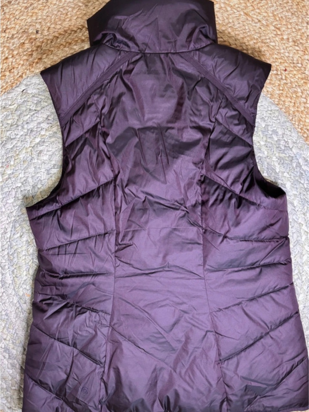 Champion Quilted Puffer Vest in Plum - Picture 3 of 3